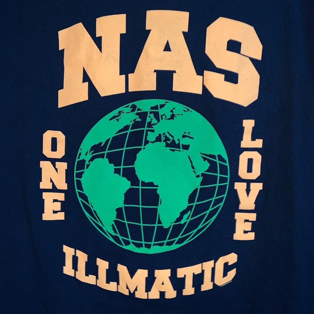 Nas graphic tee